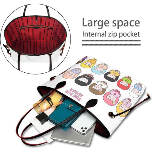 Load image into Gallery viewer, Sue Sue Sweet PU Shoulder Bag with Mini Pouch
