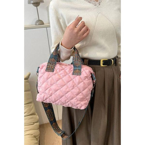 Load image into Gallery viewer, Designer Handbags Bubble Textured Printed Strap Handbag
