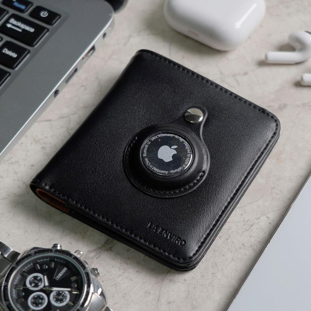 FREO Airtag Wallet - Black-0