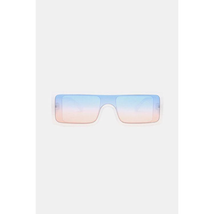 Polycarbonate Frame Rectangle Sunglasses