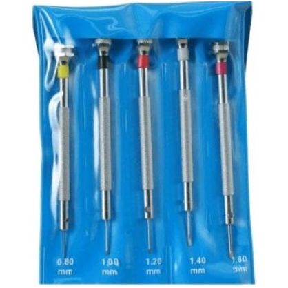 Load image into Gallery viewer, Bustina 5 giraviti  (0.6; 0.8; 1.0; 1.2; 1.4mm) - 5 precision screwdrivers kit (0.6; 0.8; 1.0; 1.2; 1.4mm)-0
