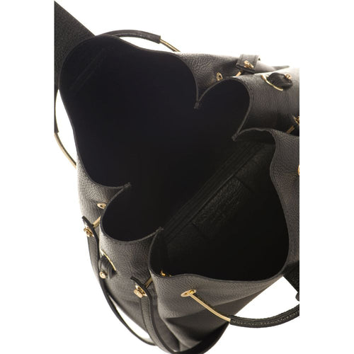 Load image into Gallery viewer, DIONE NERO - Exquisite Italian Grain Leather Top Handle Bag
