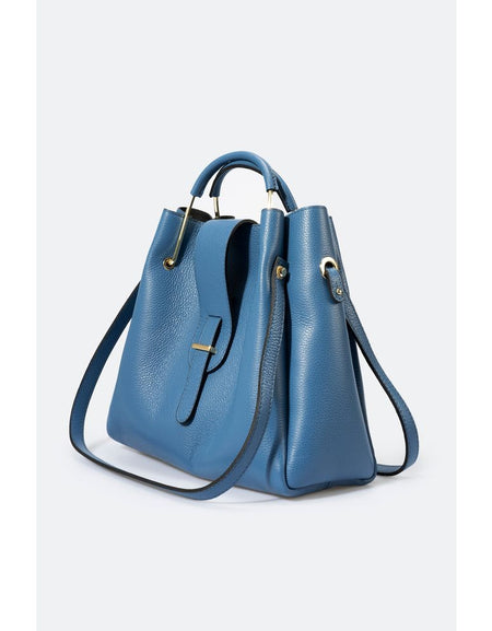 DIONE BLUE - Exclusive Designer Italian Handbag