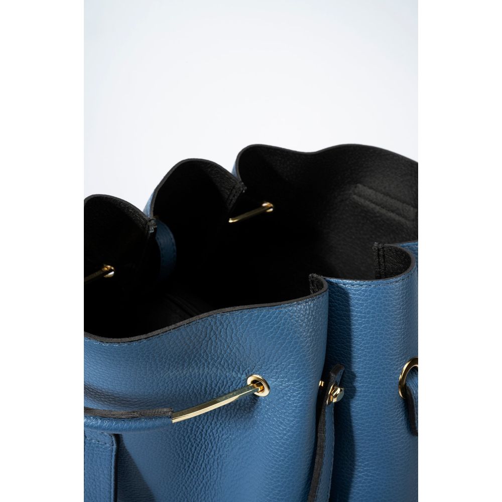 DIONE BLUE - Exclusive Designer Italian Handbag