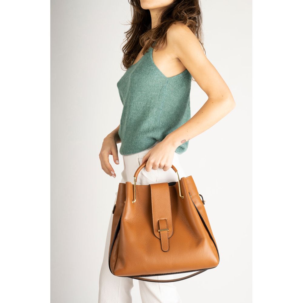 DIONE SENAPE - Exquisite Top Handle Bag for Women