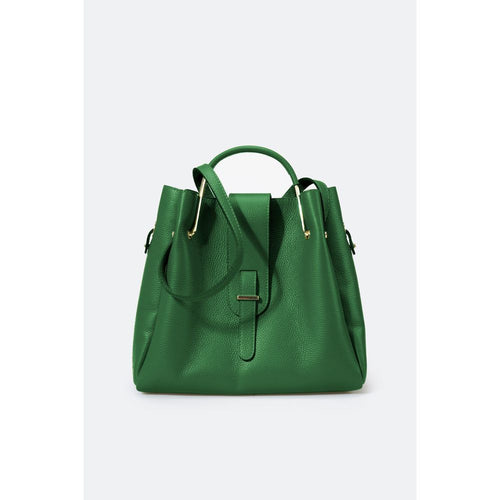 Load image into Gallery viewer, DIONE TAUPE - Exquisite Italian Grain Leather Top Handle Bag
