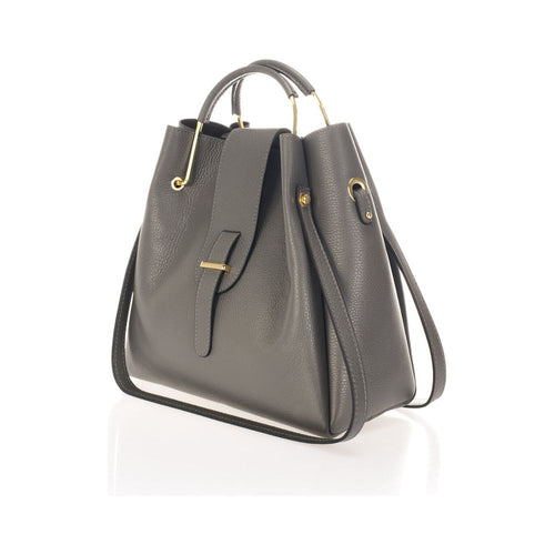 Load image into Gallery viewer, DIONE TAUPE - Exquisite Italian Grain Leather Top Handle Bag
