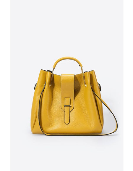 DIONE SENAPE - Exquisite Top Handle Bag for Women