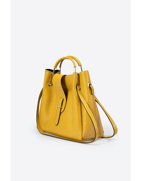 DIONE SENAPE - Exquisite Top Handle Bag for Women