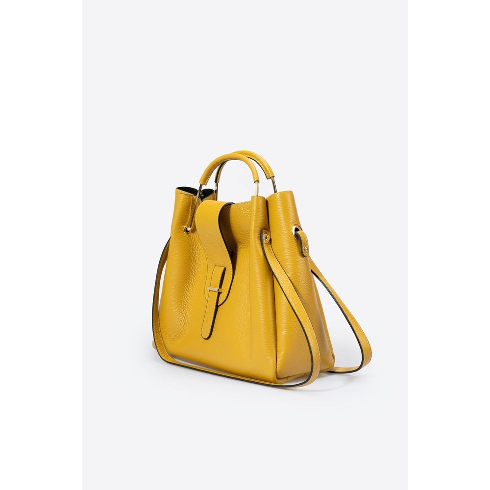 DIONE SENAPE - Exquisite Top Handle Bag for Women