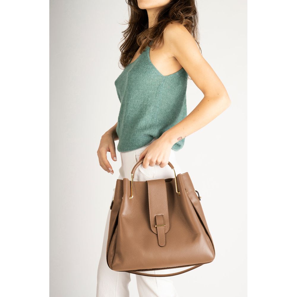 DIONE SENAPE - Exquisite Top Handle Bag for Women