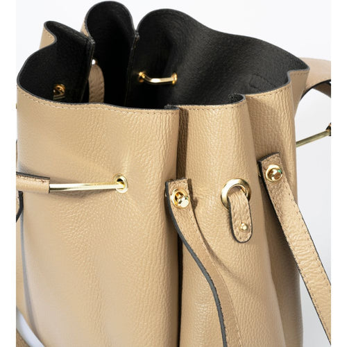 Load image into Gallery viewer, DIONE NERO - Exquisite Italian Grain Leather Top Handle Bag
