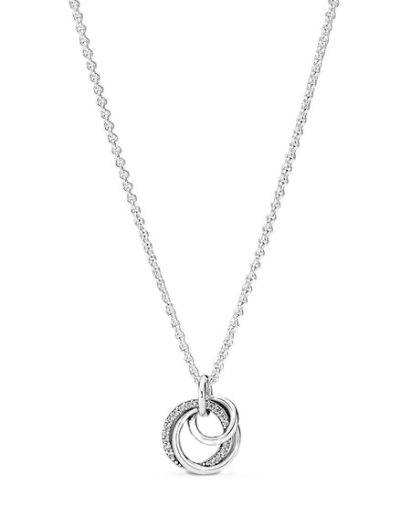 PANDORA Mod. FAMILY ALWAYS ENCIRCLED PENDANT NECKLACE-0