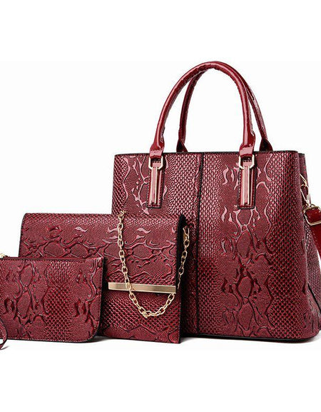 All-match Three-Piece Handbag Set for Women