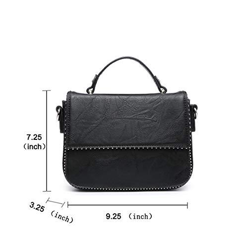 Load image into Gallery viewer, Crossbody Tote Bag Women Medium Square Purse Cross Body Ladies
