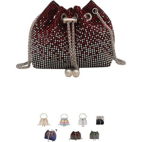 Load image into Gallery viewer, Elegant Vintage Diamond Chain Small Crossbody Bag
