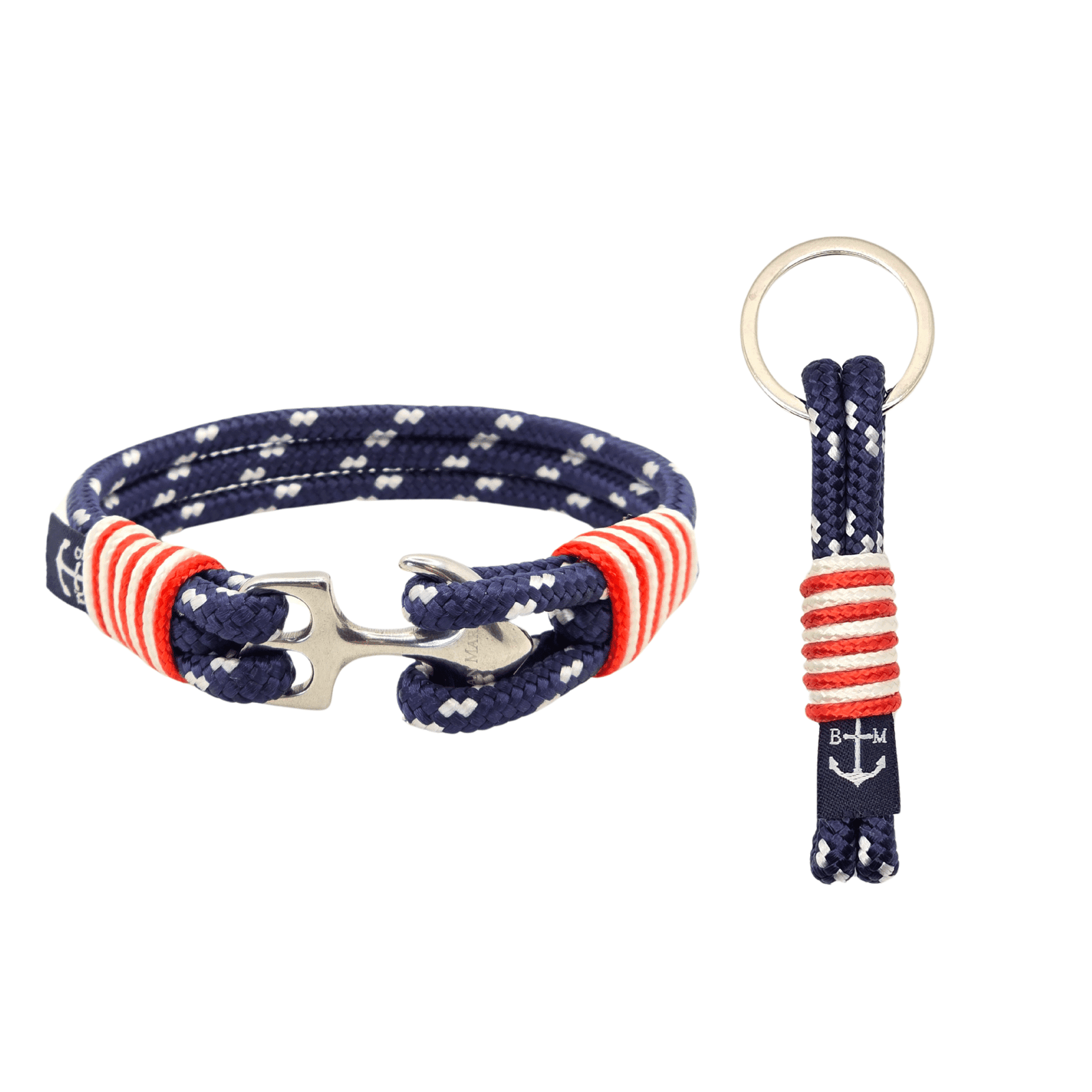 United States of America Nautical Bracelet & Keychain-0
