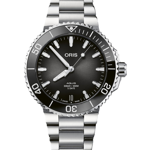Load image into Gallery viewer, ORIS MOD. AQUIS DATE CALIBRE 400-0
