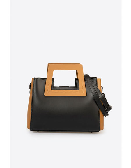 ANTHEA BLACK+CUOIO Women's Handbag - A Symphony of Elegance
