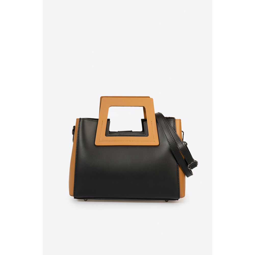 ANTHEA BLACK+CUOIO Women's Handbag - A Symphony of Elegance