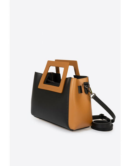 ANTHEA BLACK+CUOIO Women's Handbag - A Symphony of Elegance