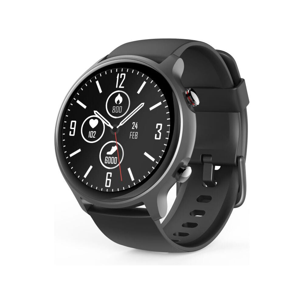 Smartwatch Hama 00178610 Black Grey 1,28" Ø 46 mm-0