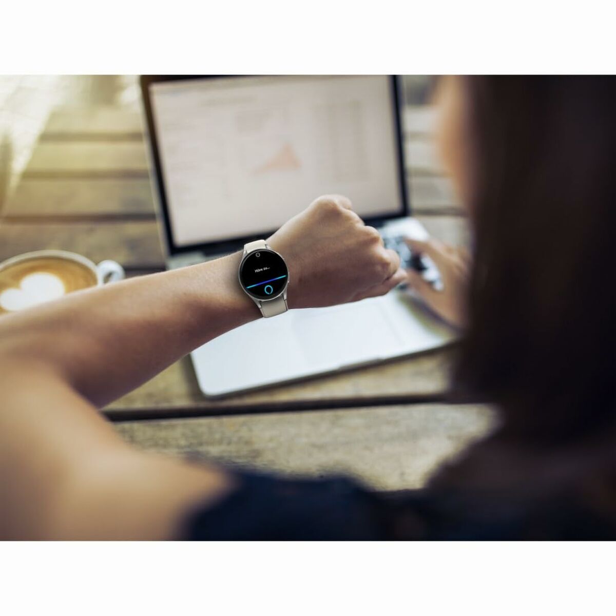 Smartwatch Hama 00178612 8900 Silver 1,3"-8