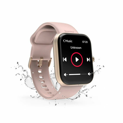 Load image into Gallery viewer, Smartwatch Hama 00178615 FIT WATCH 5000 Pink Rose Gold 1,65"-3
