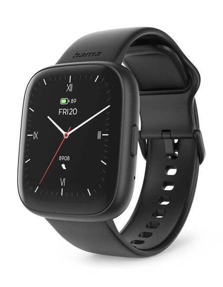 Smartwatch Hama 00178640 Black 1,65" 46 mm-0