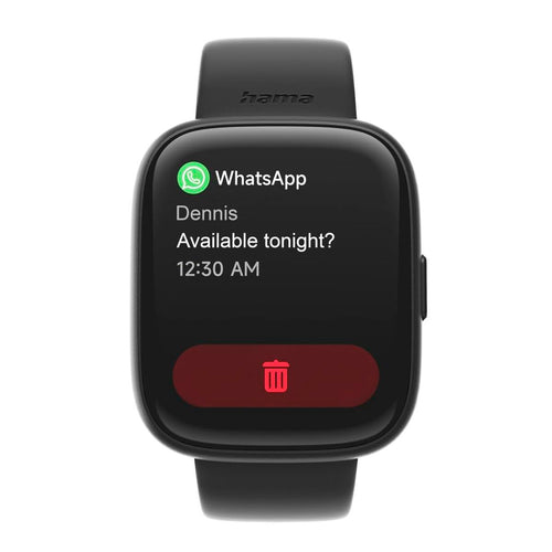 Load image into Gallery viewer, Smartwatch Hama 00178640 Black 1,65" 46 mm-8
