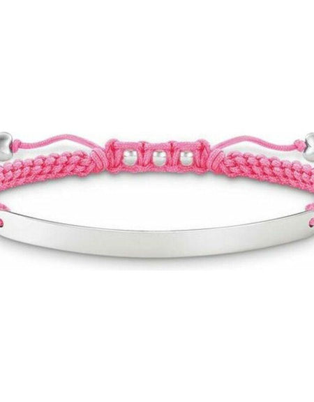 Ladies' Bracelet Thomas Sabo LBA0049-173-9 16 - 19 cm Silver Pink 21 cm-0