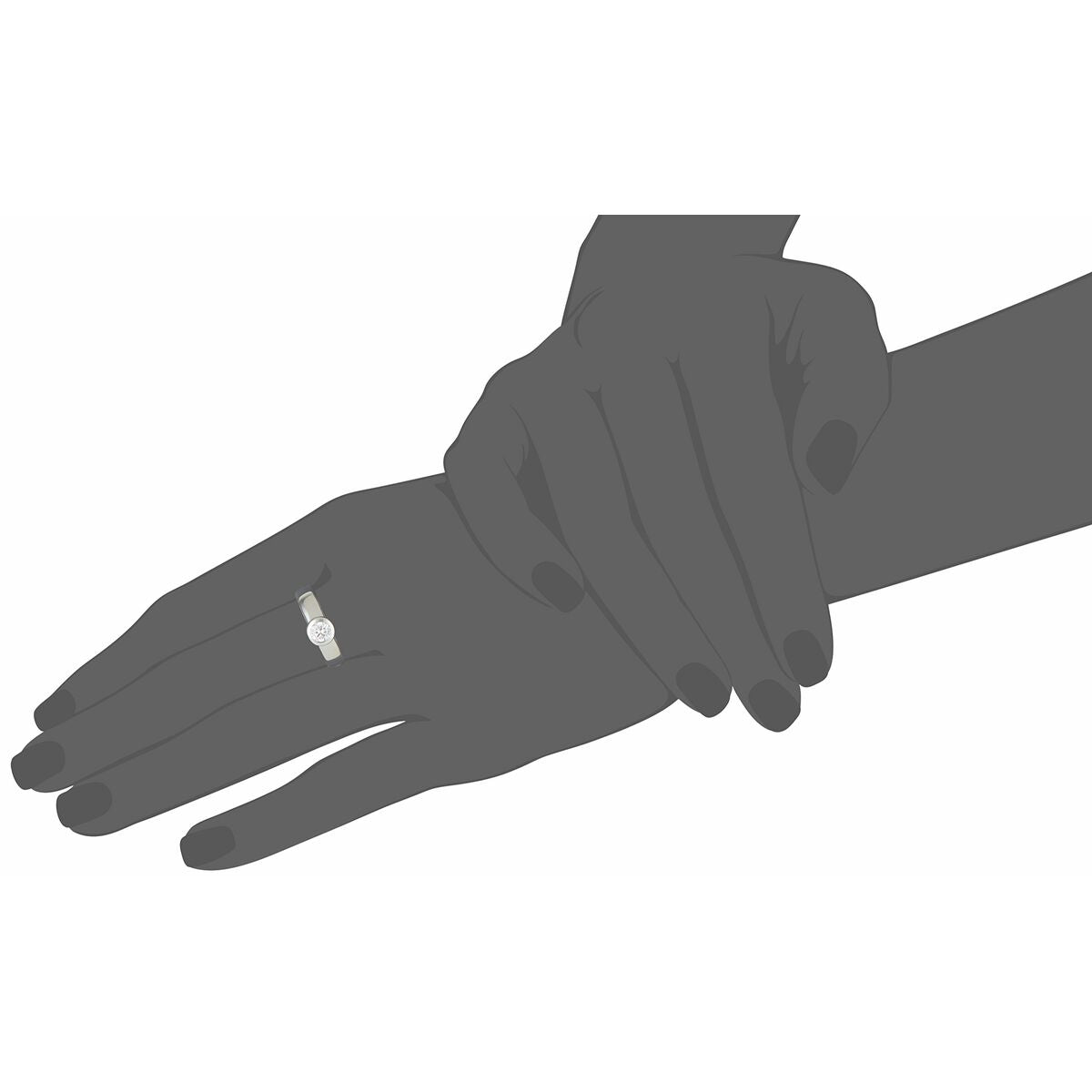 Ladies' Ring Diamonfire 6112331082170 (17)-2