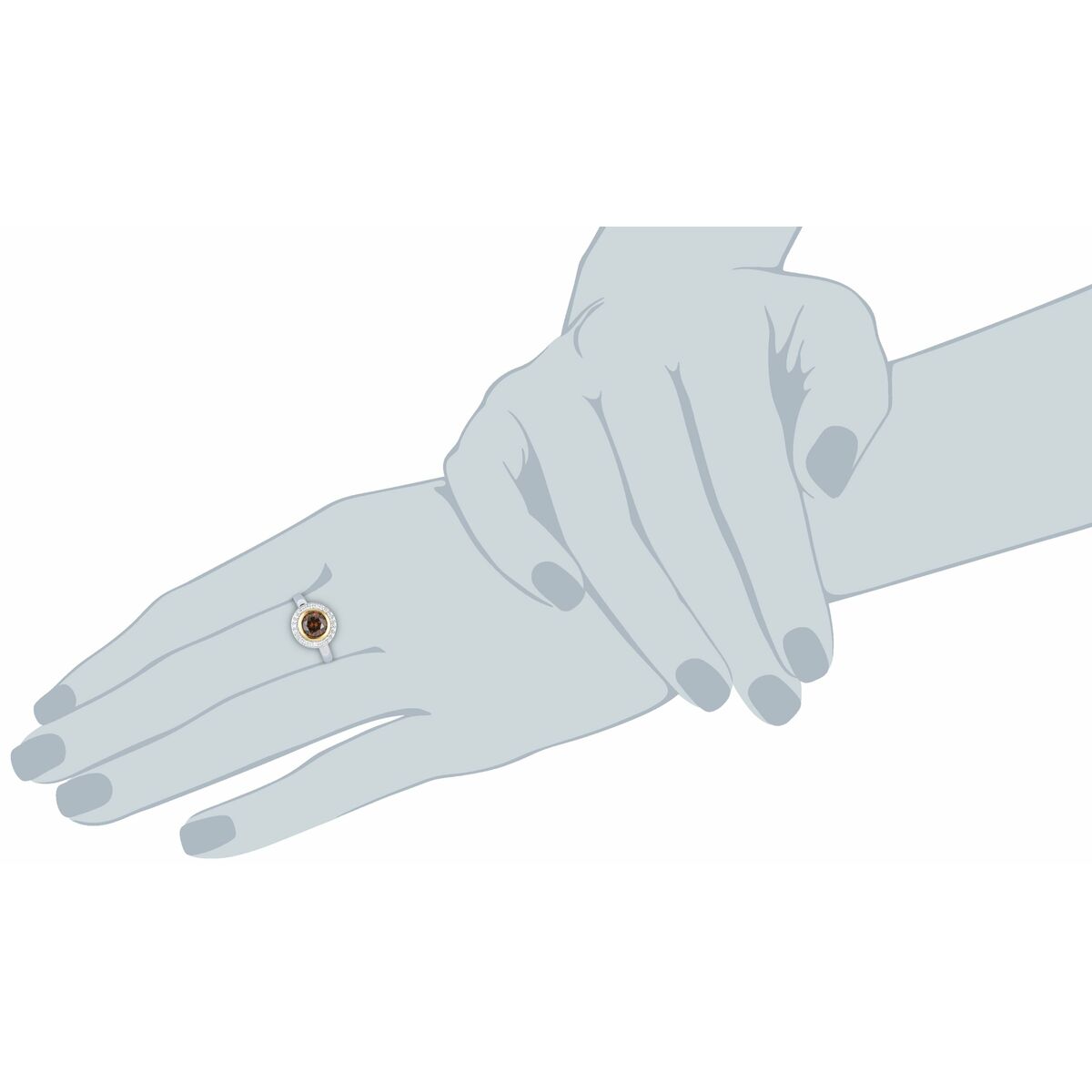 Ladies' Ring Diamonfire 6116181092180 (18)-2