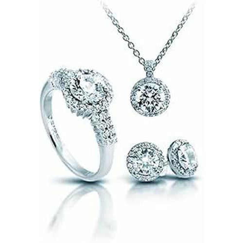 Load image into Gallery viewer, Necklace and matching earrings set Diamonfire 1312691917170 Ring-0
