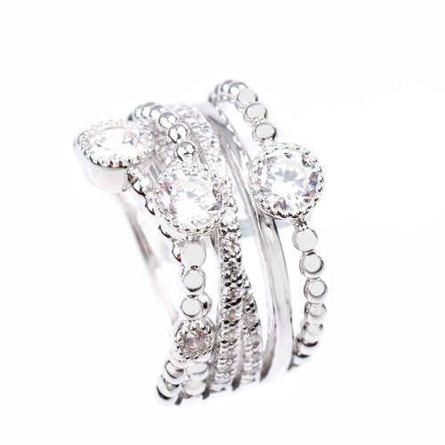 Load image into Gallery viewer, Ladies' Ring Diamonfire 6117801082165 (16,5)-0
