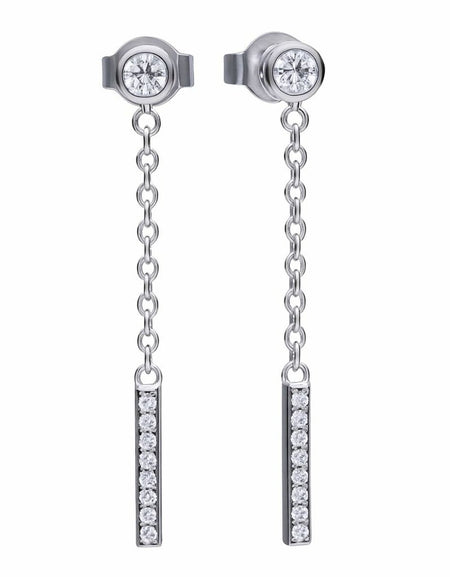 Ladies' Earrings Diamonfire 6219191082 3 cm-0