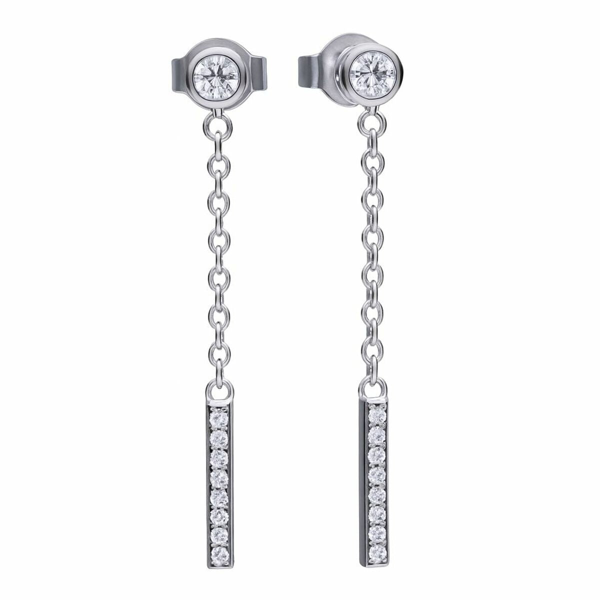 Ladies' Earrings Diamonfire 6219191082 3 cm-0