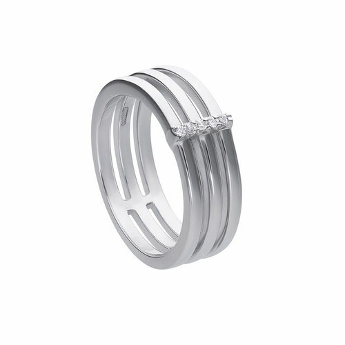 Load image into Gallery viewer, Ladies' Ring Diamonfire 6121061082175 (17,5)-0
