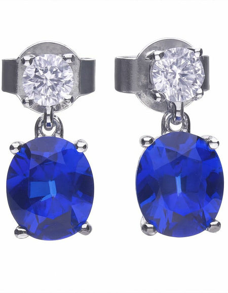 Ladies' Earrings Diamonfire 6220531089 3 cm-0
