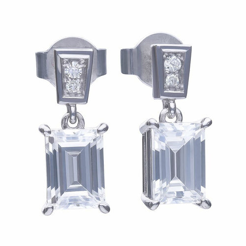 Load image into Gallery viewer, Ladies' Earrings Diamonfire 6220601082 3 cm-0
