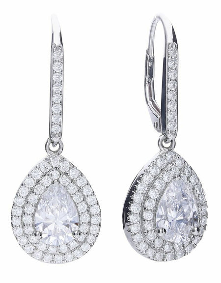 Ladies' Earrings Diamonfire 6220611082 3 cm-0