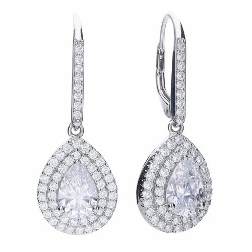 Load image into Gallery viewer, Ladies' Earrings Diamonfire 6220611082 3 cm-0
