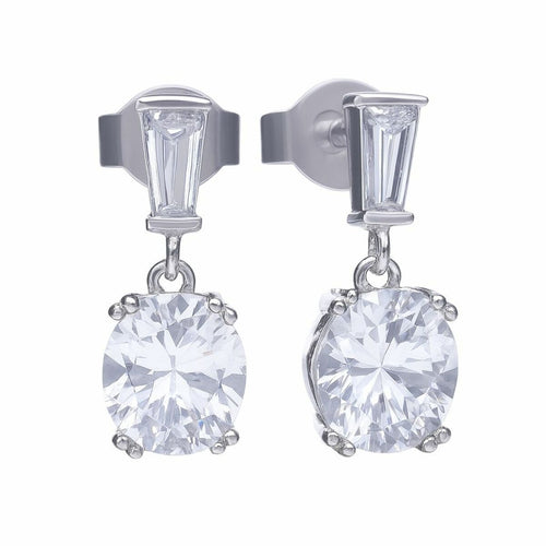 Load image into Gallery viewer, Ladies' Earrings Diamonfire 6220621082 3 cm-0
