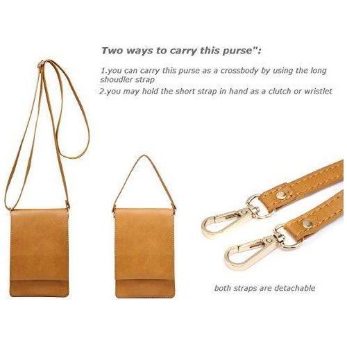 Load image into Gallery viewer, SHOMICO Women Small Crossbody Purse Cell Phone Pouch Shoulder Bag
