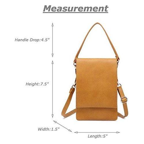 Load image into Gallery viewer, SHOMICO Women Small Crossbody Purse Cell Phone Pouch Shoulder Bag
