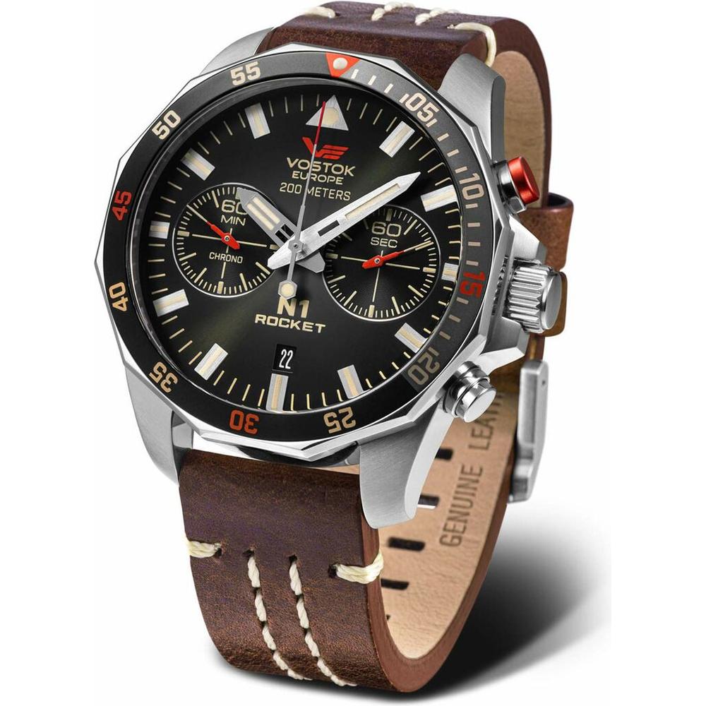 Men's Watch Vostok Black-0