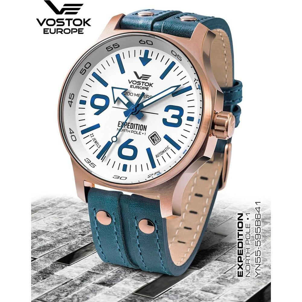 Men's Watch Vostok Yellow (Ø 47 mm)-3