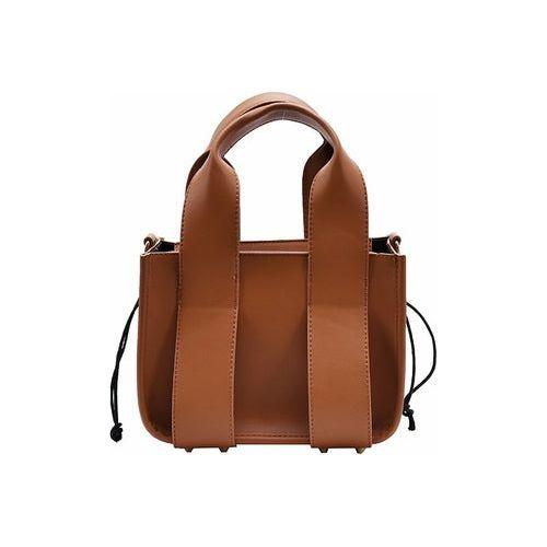 PU Fashion Urban Simplicity Bucket Handbag