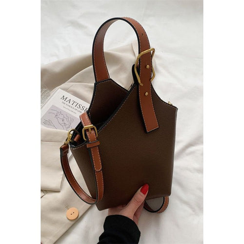 Load image into Gallery viewer, The Nandi Leather Bucket Bag
