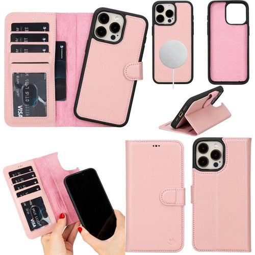 Load image into Gallery viewer, Casper Leather iPhone 14 Pro Wallet Case | MagSafe-10
